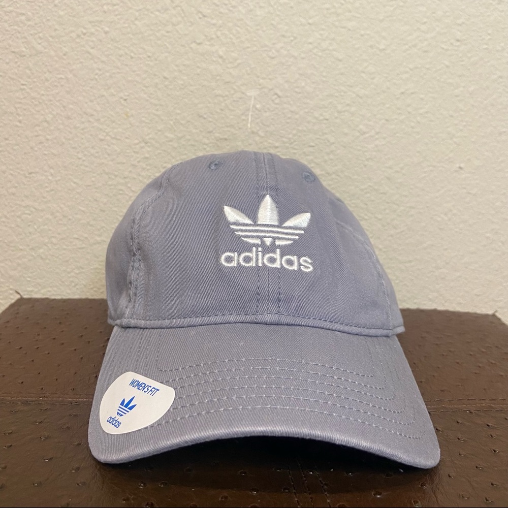 NWT Adidas Trefoil Relax Adjustable Strapback Cap